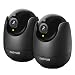 Pet Camera, 1080P Pet Monitor(2019 Newest) - Wireless Home Camera with Motion Detection, Cloud Storage 24s Smart-Clip, Two Way Audio, Night Vision IP Camera, Indoor Home Camera Alexa Compat (2pack)
