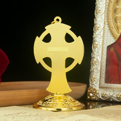 RZRHMUHN Cruz católica, cruz católica em pé, crucifixo realista, presente religioso, decoração de me