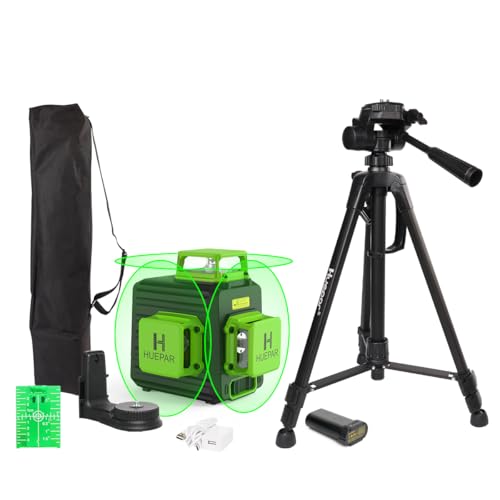 Huepar 3x360 Selbstnivellierender Kreuzlinienlaser