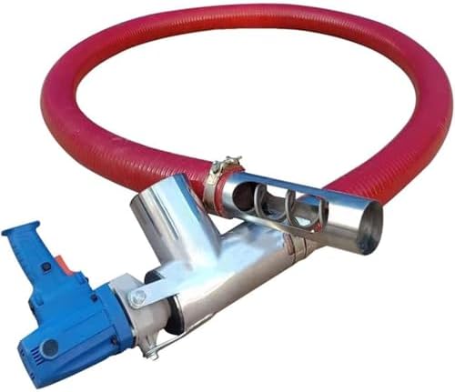 Portable Grain Suction Pump - 1.5m Screw Conveyor for Efficient Grain Transport - High Suction Power for Home & Agricultural Use - Ideal for Factories & Farms