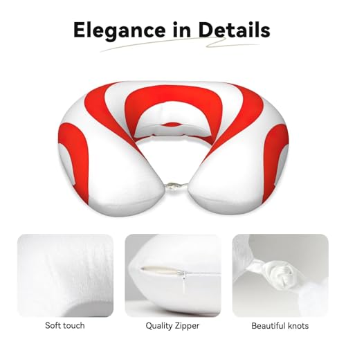 Oreiller de voyage en mousse à mémoire de forme multi-usage Target Print