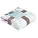 aden + anais Dream Blanket | Boutique Muslin Baby Blankets for Girls & Boys | Ideal Lightweight Newborn Nursery & Crib Blanket | Unisex Toddler & Infant Bedding, Shower & Registry Gift, Thistle