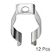 sourcing map 12 piezas T8 U Clip para lámpara de tubo fluorescente...