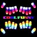 W-Plus Flashing Finger Lighting Gloves LED Colorful Rave Gloves 7 Colors Light Show, Light-up Toys