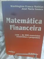 matematica financeira de washington franco mathias jose 8522408122 Book Cover