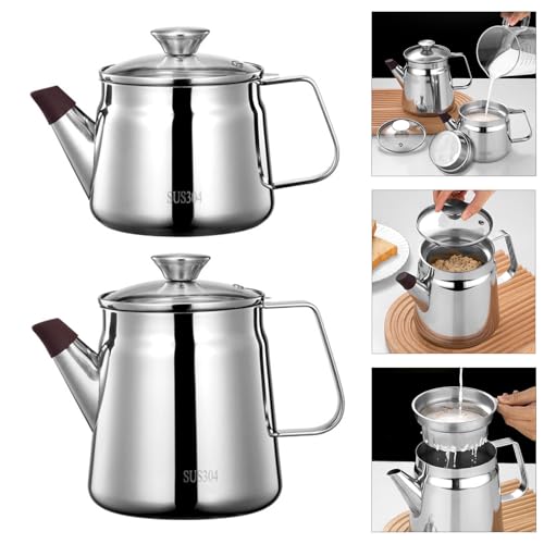 Contenedor de grasa en acero inoxidable con filtro multiusos y gran capacidad para cocina 3