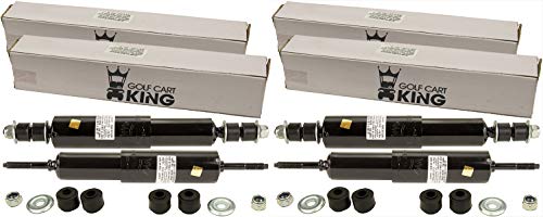 (4) EZGO TXT Golf Cart 1994-01 Front and Rear Shock Absorber