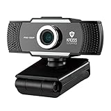 Webcam 1080P Foco Manual KE-WBM1080P, Kross Elegance, Preto