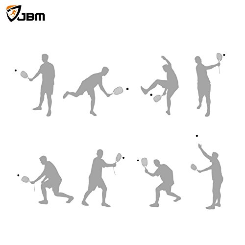 image for JBM Racquetball Squash 5.5cm / 2.17” Rubber 1 Red 1 Blue 1 Orange Ba