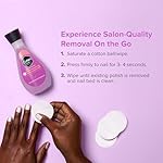Cutex Strength Shield Nail Polish Remover, Leaves Fingernails & Toenails Looking Healthy, Contains Vitamins E, B5 & Hydrolyzed Silk, 6.7 fl oz - Image 4