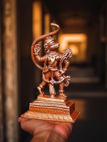 Image of Little Hanuman Murti Copper Idol - 2.1 in - Pack of 1