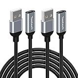 [Zusätzlicher USB C Anschluss] Yootech Ladekabel USB C bieten sich zusätzlicher USB C Anschluss für Ihr Netzteil, Desktop-Computer oder Laptops ohne TYPE-C-Schnittstelle an, dass Sie Ihre alten und neuen Geräte miteinander verbinden können, ohne neue Geräte mit Type-C-Anschluss zu verkaufen.