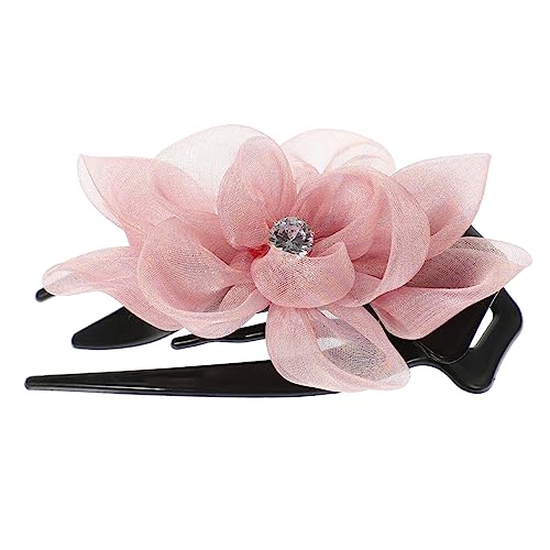 Pince à cheveux fleurie coffret cadeau de 5 grands clips pour anniversaire - 7