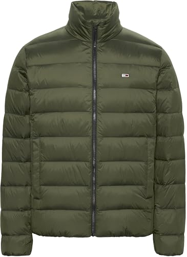 Tommy Jeans Herren Steppjacke Down Wasserabweisend, Grün (Fatigue Green), XS – Ansicht 6