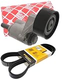 BandelOne enthält Febi Riemenspanner + Conti Keilrippenriemen passend für Jumpy U6U_ Zx N2