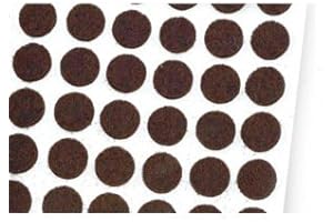 Premium 1/2 Inch Diameter Self-Adhesive Felt Pads (Pack of 1000)