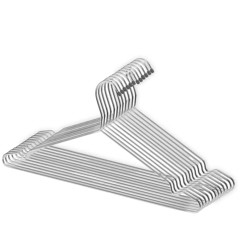 Cabide de Metal com Cava para Roupas Super Resistente e Durável (20)