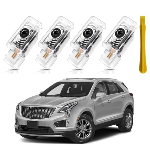 4 Piezas Lámparas LED con Proyector Logo para Puertas de Auto miniatura 1