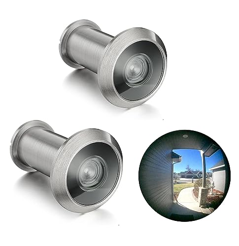 Visionneuse de porte en laiton haut de gamme Tg3016sn avec finition chrome poli - 2