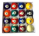 Jogo De Bolas Profissionais P/Sinuca Bilhar 50m+branca
