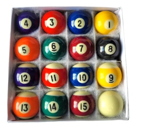 Jogo De Bolas Profissionais P/Sinuca Bilhar 52mm+branca+giz