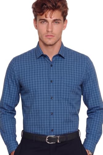 Peter England Men Polycotton Solid Slim Fit Shirt