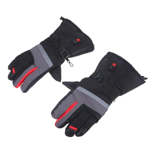 Gants chauffants thermiques coupe-vent Mikikit pour ski et vélo