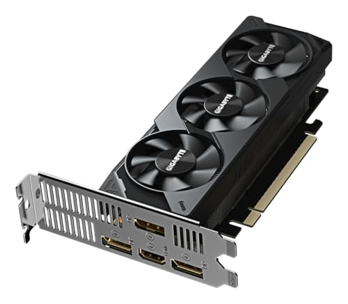 GeForce RTX 5060 OC Low Profile 8G Scheda Grafica - 8GB GDDR7, 128bit, PCI-E 5.0, 2512 MHz Frequenza core, 3 x DisplayPort, 1 x HDMI, GV-N5060OC-8GL - Scheda video - Immagine 3
