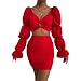 Estate Nuove Donne Sexy di Colore Solido con Scollo A V Hollow Ombelicale Cravatta Top Pacchetto Dell'Anca del Pannello Esterno del Vestito