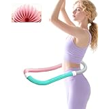 【2025最新改良】フラフープ ダイエット 1.3kg フィットネス 折りたたみ式 上質PVC素材 ソフトフラフープ 多機能 省スペース ポータブル コンパクト 静音設計 フラフープ ダイエット用 フラ サークル ストライン訓練 有酸素運動 脂肪燃焼 室内 公園用 男女兼用