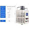 Contact Regulator 220V Single-Phase AC TDGC2-3KVA Digital Display 0-250V Adjustable Transformer 3000W(TDGC2-2KVA,0-250V)