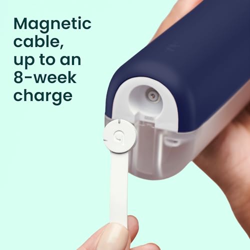 quip Water Flosser with Replacement Tip - Cordless Water Flosser with Adjustable Pressure - Teeth Cleaner Pick with 360 Degree Rotating Replaceable Tip, Rechargeable Water Dental Pick - Midnight Blue - Thumbnail 4