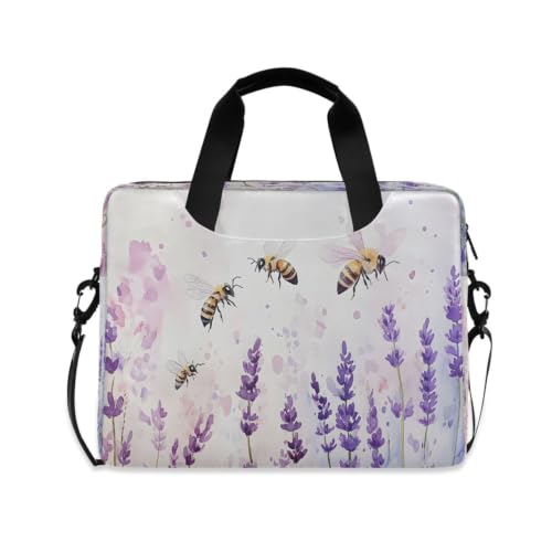 Bolsa compacta para portátil con correa acolchada y bolsillo protector con cremallera 1