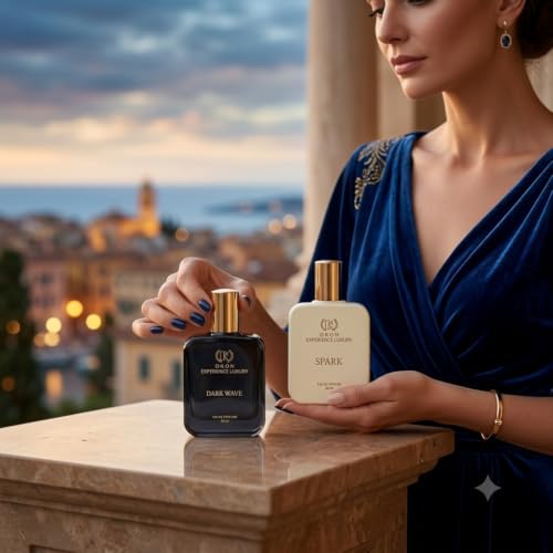 Image of DKON Dark Wave Spark Long Lasting Perfume Combo for Men Women | Premium Luxury Eau De Parfum | Strong Fresh Fragrance | 50ml 50ml Combo | Ideal Gift Set