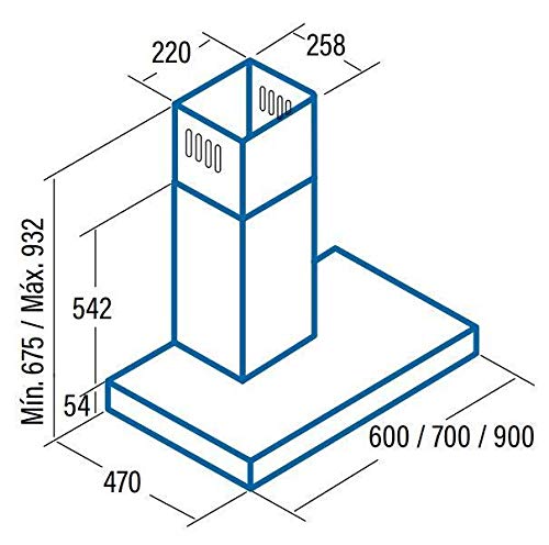 Cata-Campana-Extractora-Modelo-S-700-Campana-de-Cocina-Decorativa-de-Pared-3-Niveles-de-Extraccion-Ancho-de-70-cm-Bajo-Nivel-Sonoro-Clase-de-Eficiencia-Energetica-C Cata-Campana-Extractora-Modelo-S-700-Campana-de-Cocina-Decorativa-de-Pared-3-Niveles-de-Extraccion-Ancho-de-70-cm-Bajo-Nivel-Sonoro-Clase-de-Eficiencia-Energetica-C