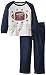 Kids Headquarters Little Boys' Raglan Footbal Top with Jean