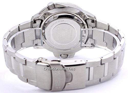 Seiko 5 Sports SKZ209J1 Men's Atlas Map Meter Stainless