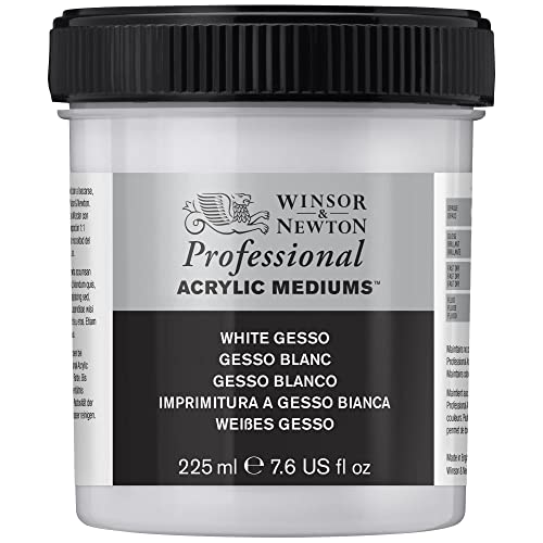 Winsor & Newton WN Acrylic White Gesso ACFAWG237 225 ml (Pack of 1) 3040920