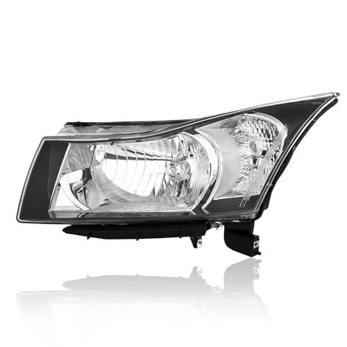 TODO Headlights Assembly Compatible with 2011-2015 Chevy Cruze Diesel Headlight Assemblies Headlamp Replace 95226721 95900042 Driver Left Side (with out bulb)