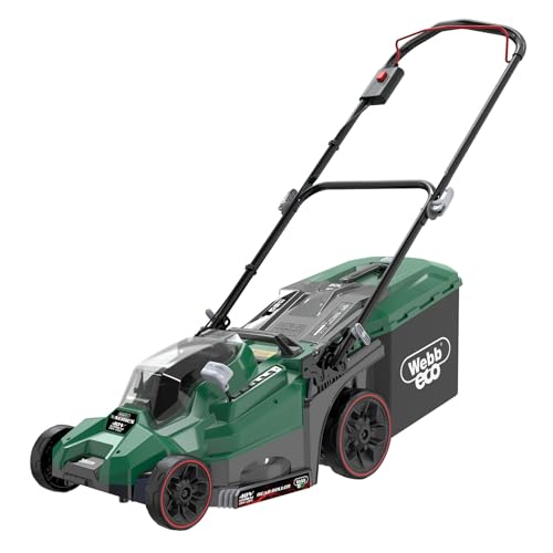 Image of Webb 40V (2 x 20V) 38cm (15") Cordless Rear Roller Rotary Lawnmower (Tool Only)