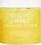 Brooklyn Botany Sweet Orange Body Scrub - Moisturizing and Exfoliating Body, Face, Hand, Foot Scrub - Fights Acne Scars, Stretch Marks, Fine Lines & Wrinkles, Great Gifts For Women & Men - 10 oz