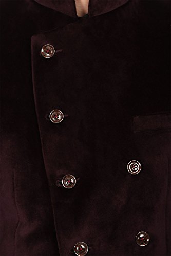 Image of WINTAGE Men's Velvet Grandad Collar Blazer