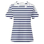 Womens-Tops-Summer-Fashion-Lace-Crochet-Short-Sleeve-Crewneck-Shirts-Casual-Blouses-Chiffon-Blouses-for-Women