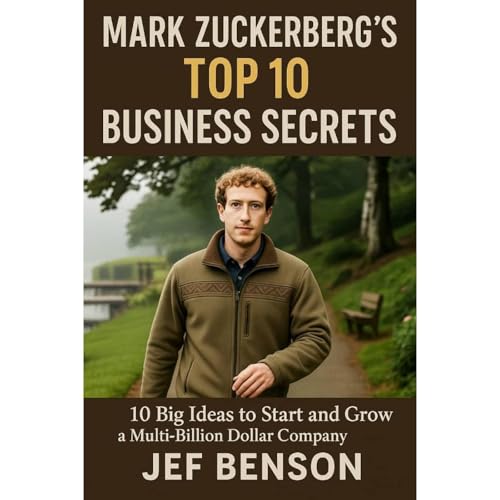 Mark Zuckerberg's Top 10 Business Secrets Audiolibro Por Jef Benson arte de portada