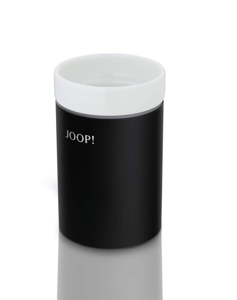 Joop! Blackline Mundbecher - Schwarz/Keramik Weiß