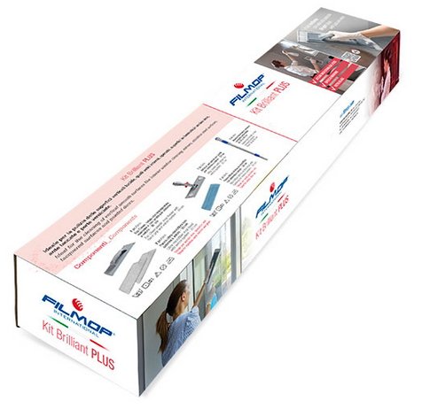 Kit Base Pulizia Superfici Filmop Brilliant Plus 5 Pezzi