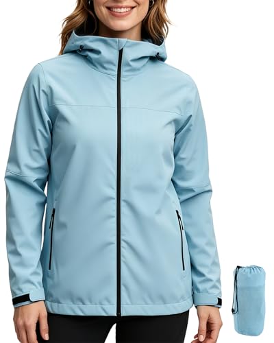 Veste de pluie avec capuche femme pour rester au sec en rando