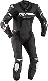 Ixon Jackal Abito monopezza in pelle moto (Black,L)