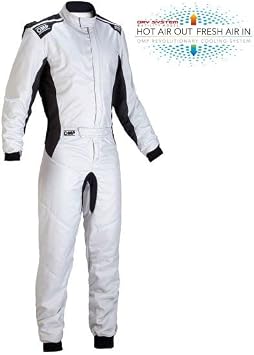 OMP - One-S Overall Silver - Size 56 (Fia 8856-2018) (IA0-1860-A01-083-56)