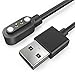 E ECSEM Charger Compatible for Lucyd Armor Smart Glasses Charging Cable, Replacement Magnetic USB Charger Cable Cord for Lucyd Armor(LCD008) Smart Glasses, Durable Portable Charger